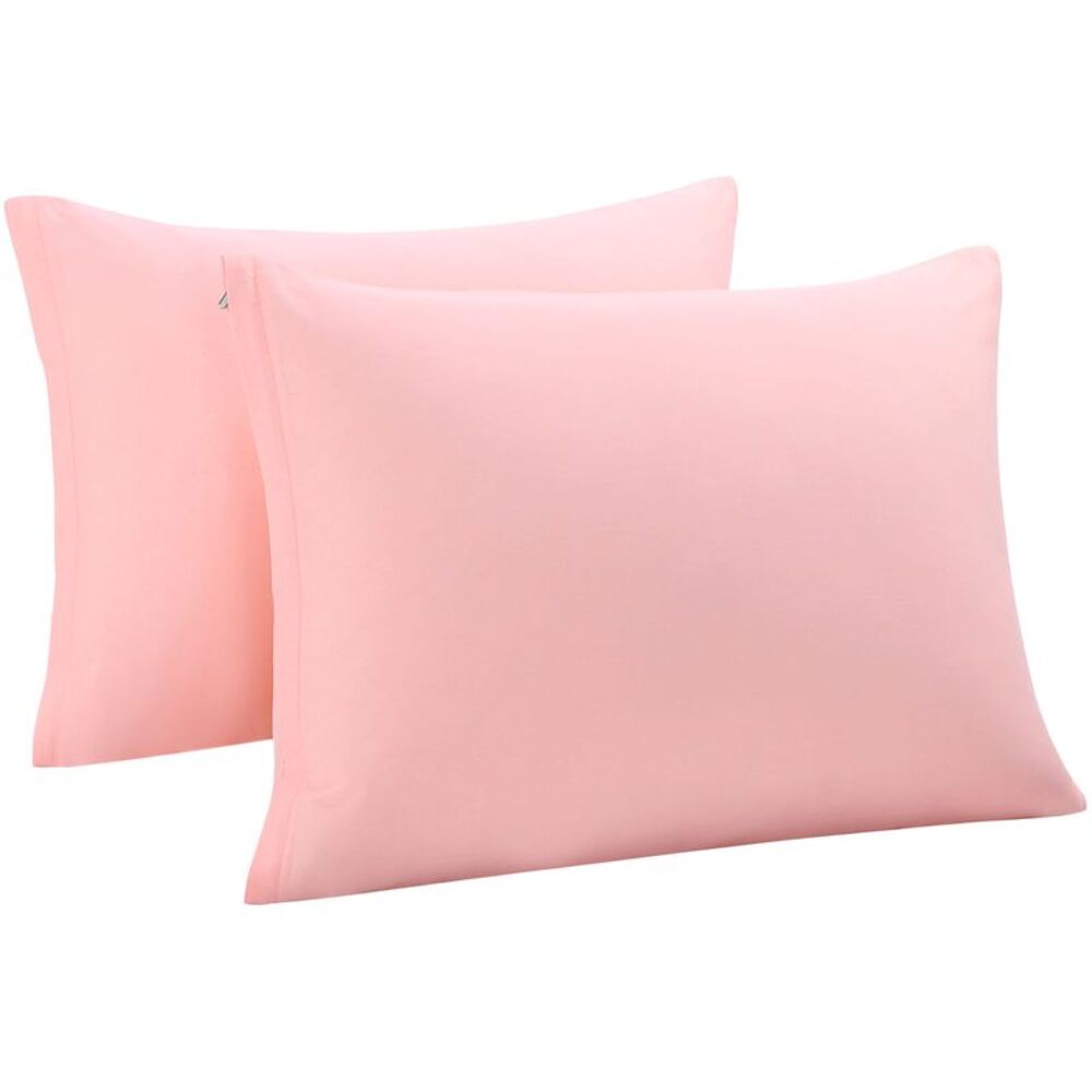 2pcs 100% Cotton Pillowcases Breathable Soft Pillow Cases Standard(20"x26")